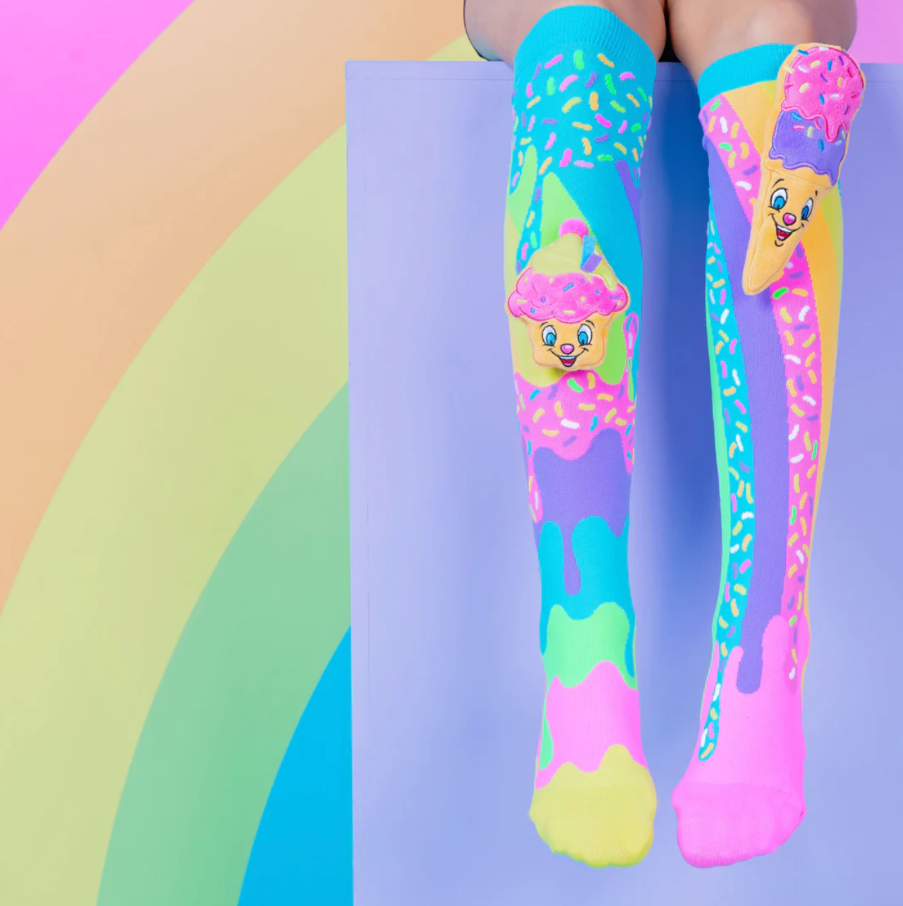 Ice Cream Cupcake Socks
