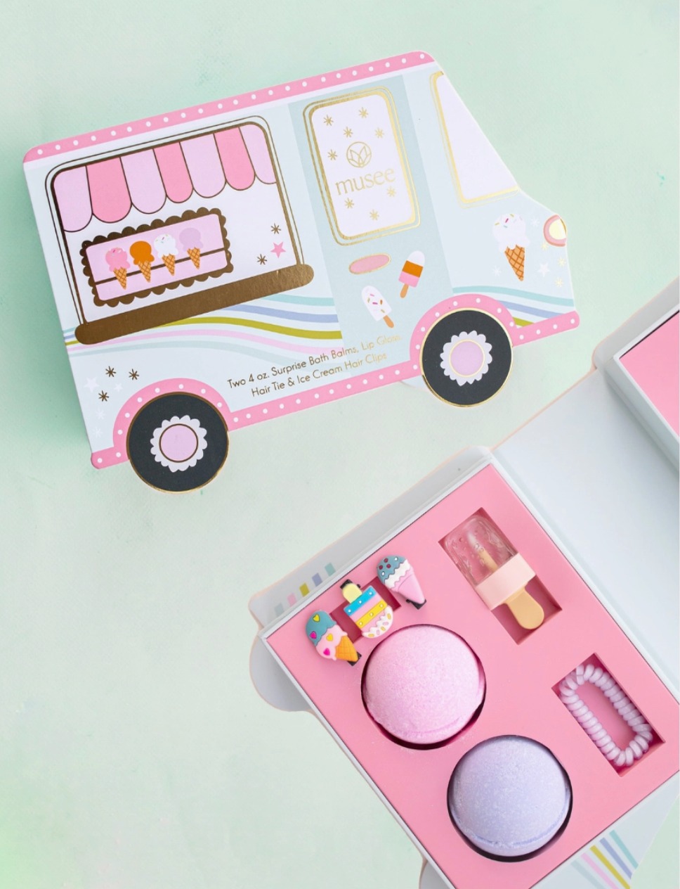 Ice Cream Truck Bath Balm Set