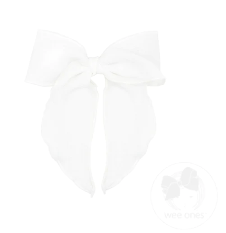 Medium Cotton Gauze Fabric Bow