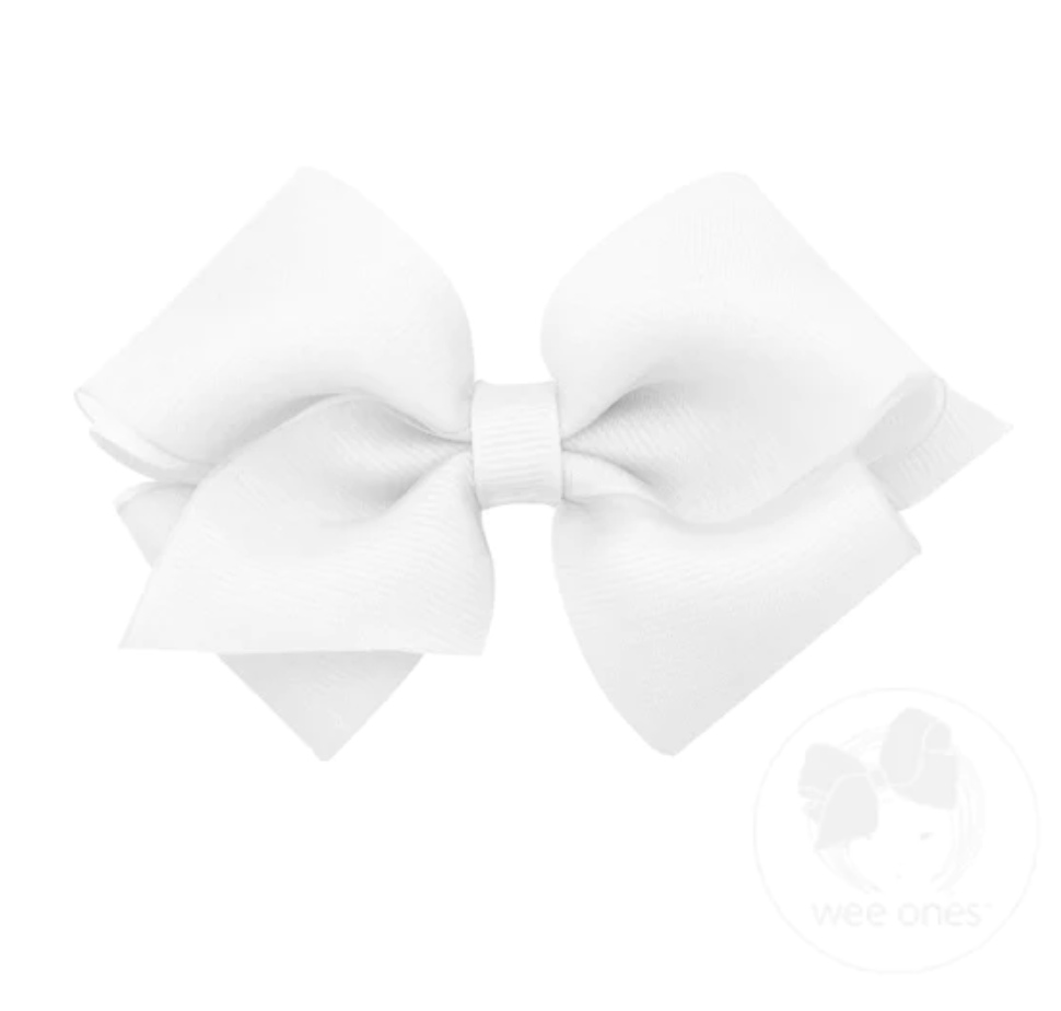 Tiny Organza Overlay Bow