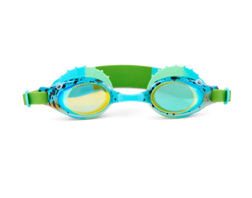 Finley Bass Fish Swim Goggles Betta Blue Green