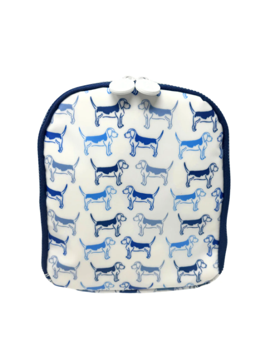 BRING IT- Puppy Love Blue Lunch Box