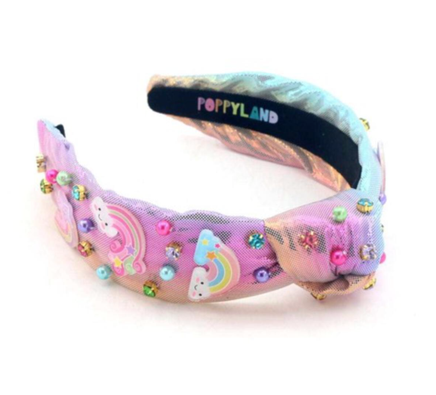 Swirly Rainbow Headband