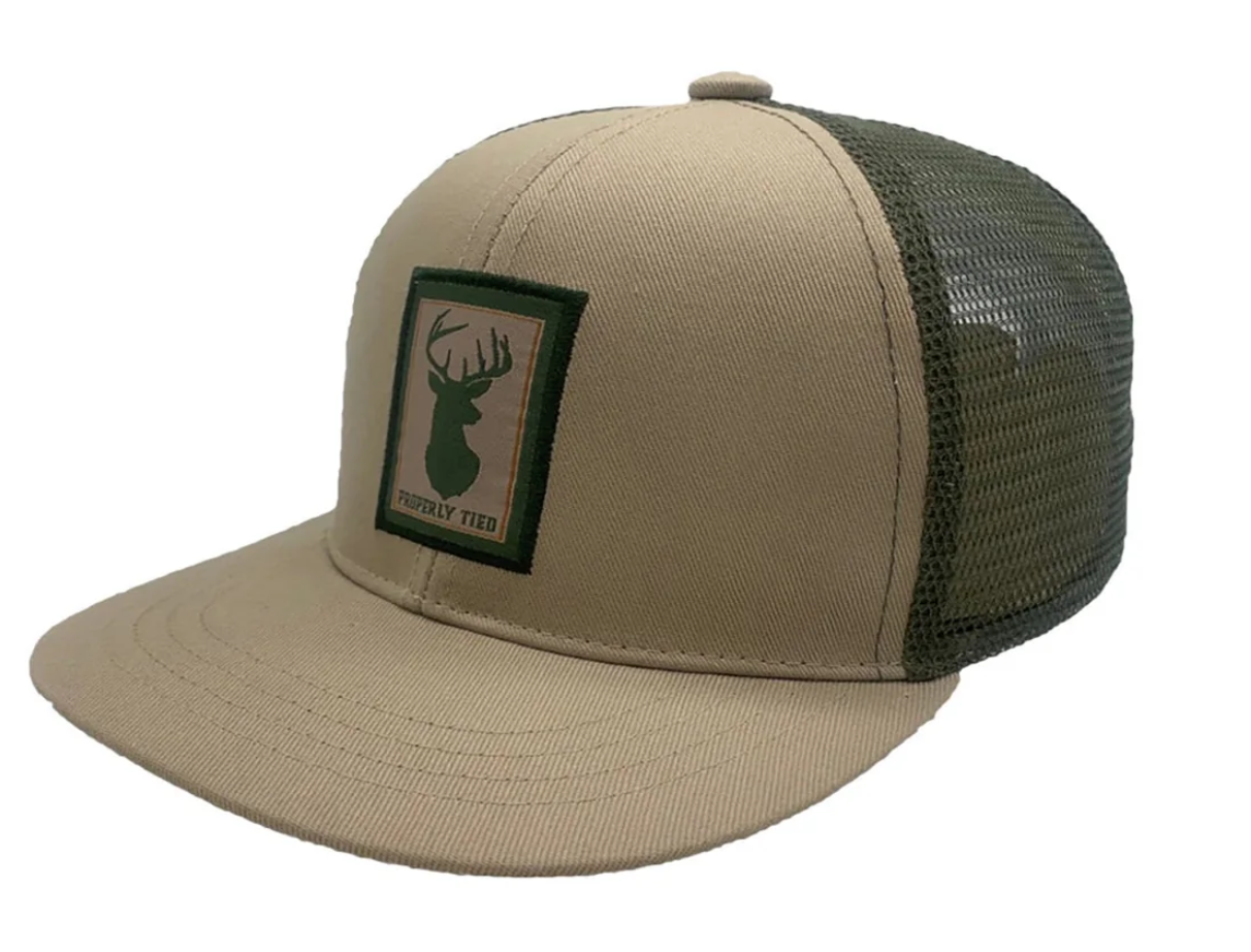 Boys Trucker Hat Deer Mount