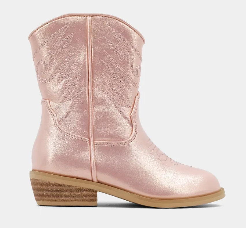 Zahara Toddlers Rose Gold Boots
