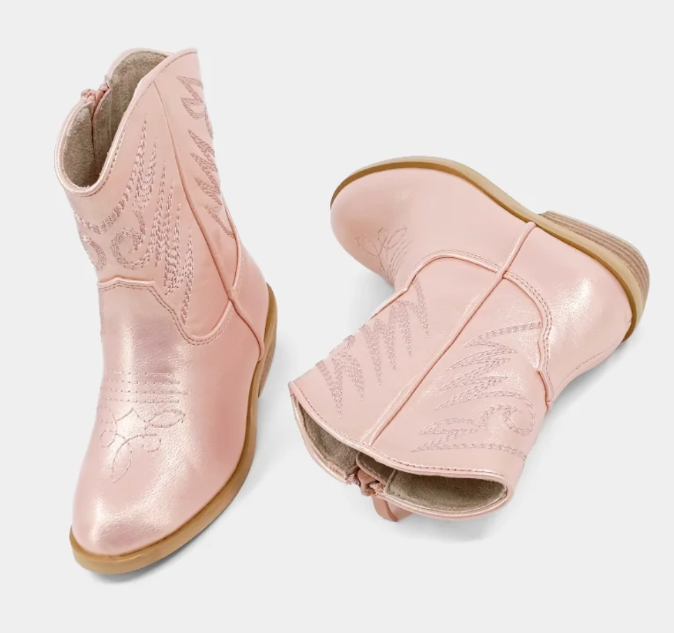 Zahara Toddlers Rose Gold Boots