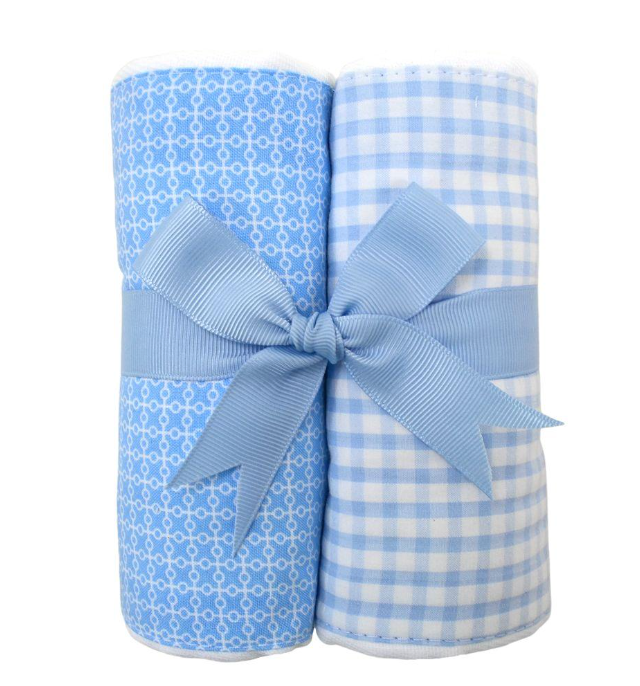 Blue Lab Puppy Set Of 2 Burps