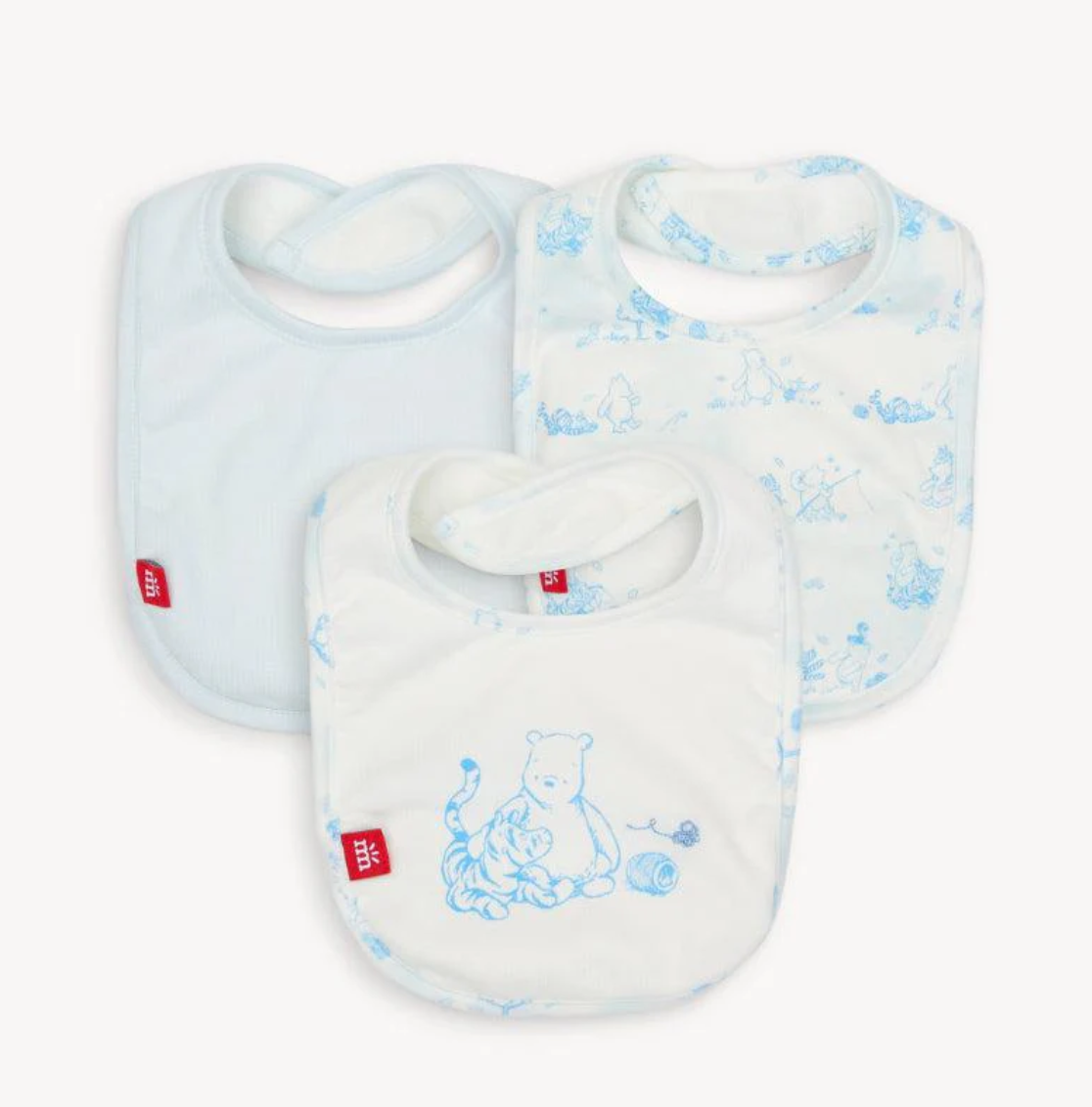 Pooh In The Woods Magnetic 3-Pack Bib