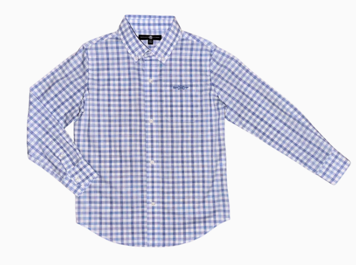 Bowen Arrow Button Down Waterfront Park Plaid