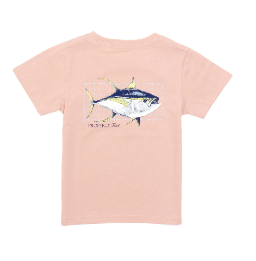 Tuna Peach Short Sleeve Tee