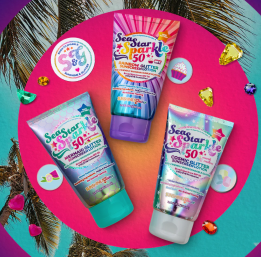 Sea Star Sparkle Sunscreen- Marsh Mallow