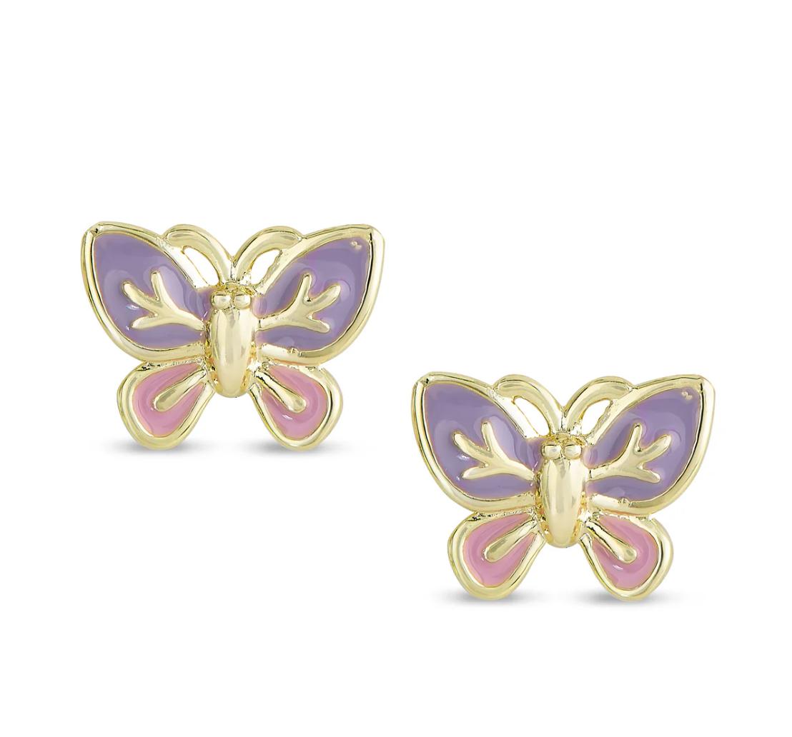Butterfly Stud Earrings