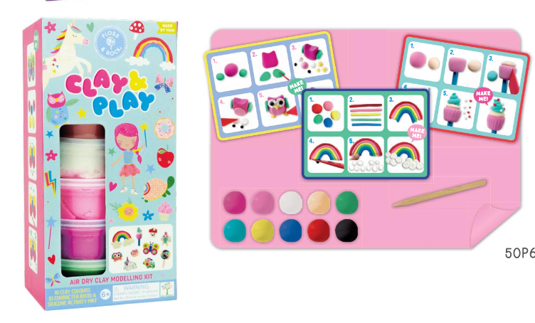Clay N Play Rainbow Party
