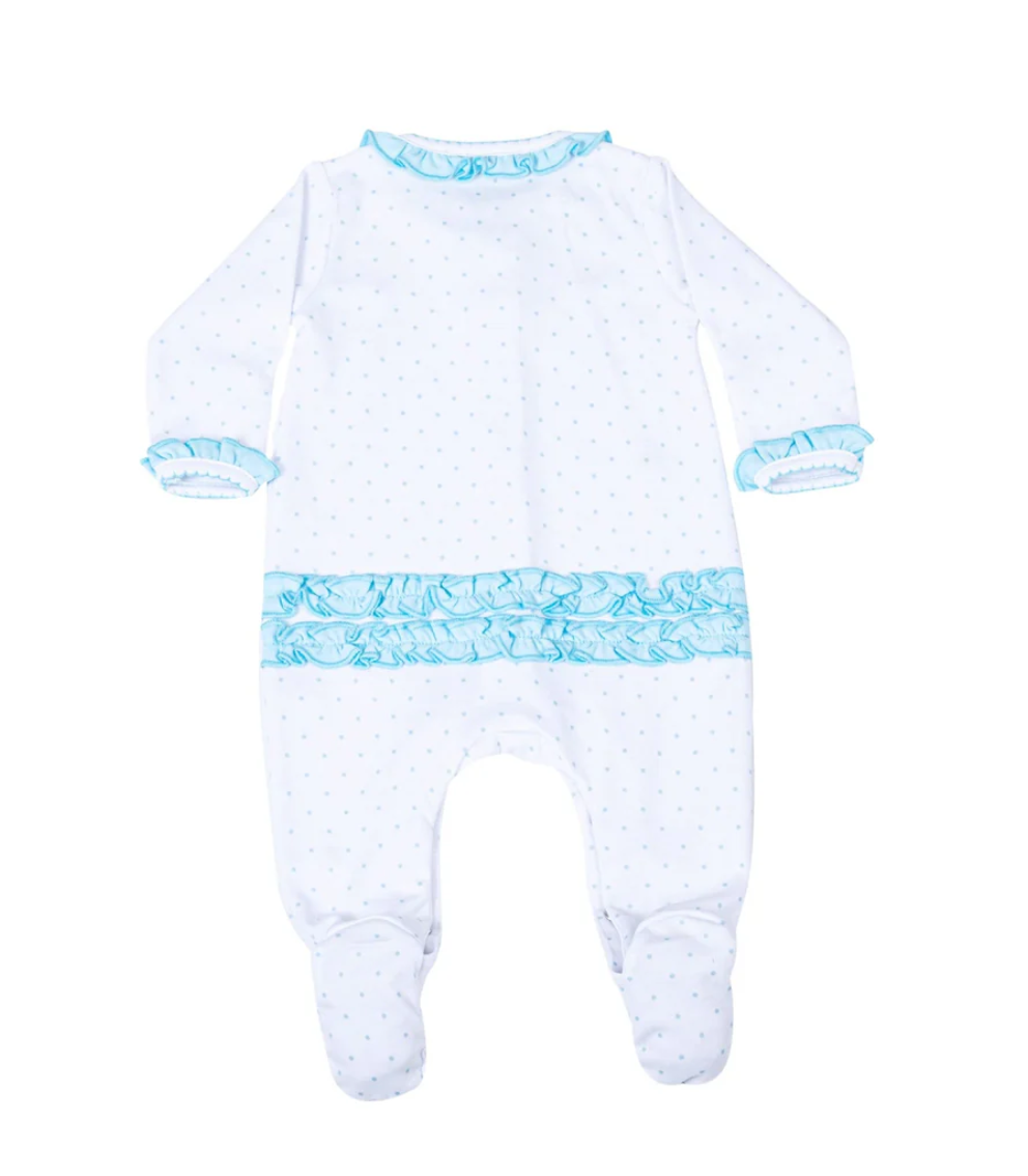 Adele's Classics Scattered Ruffle Footie