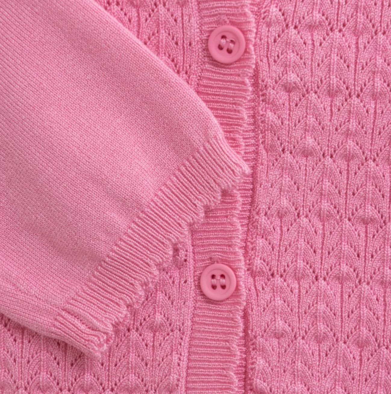 Rosebloom Pointelle Cardigan