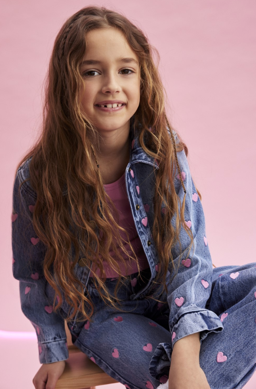 Heart Denim Jeans