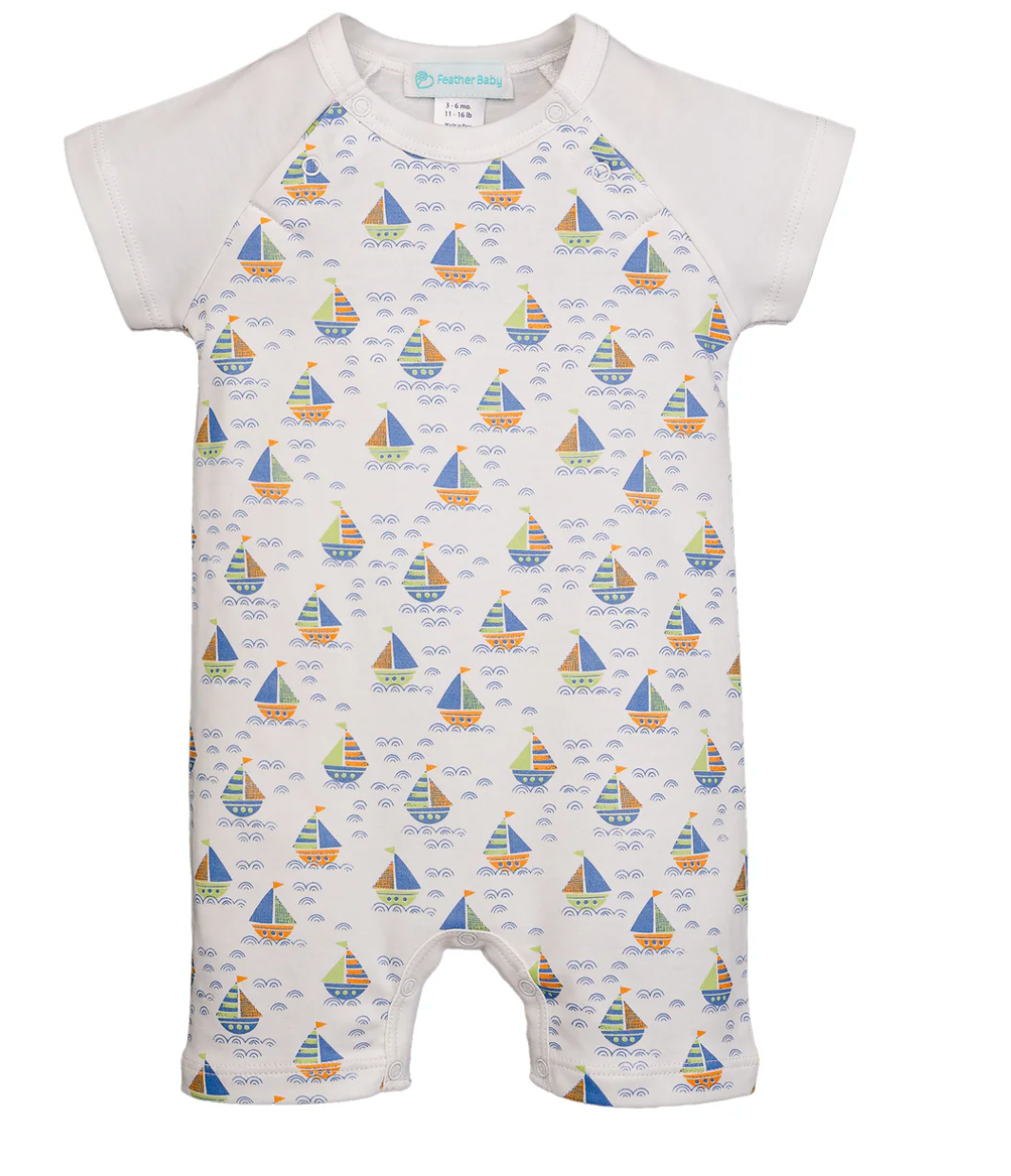 Sailor Romper- Sailing Sketchy Waters