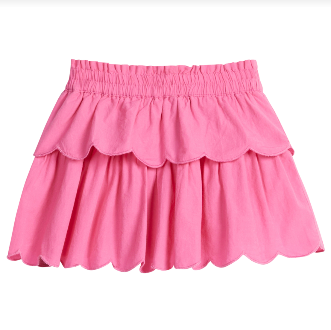 Tierd Skort Hot Pink