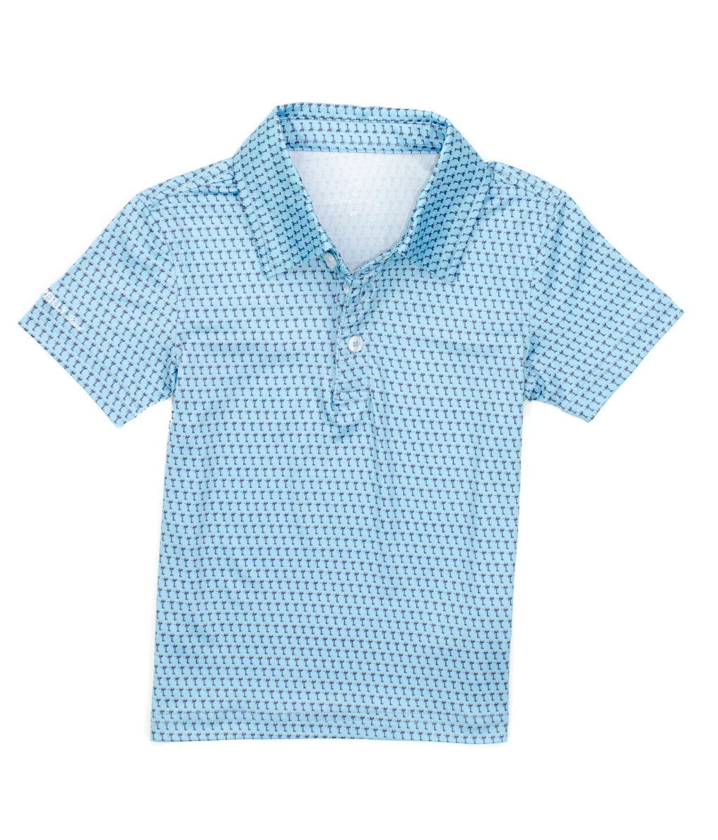 Boys Inlet Polo Vintage Motor
