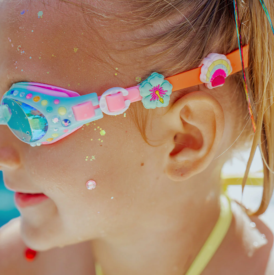 Tropical Getaway Swim Goggles