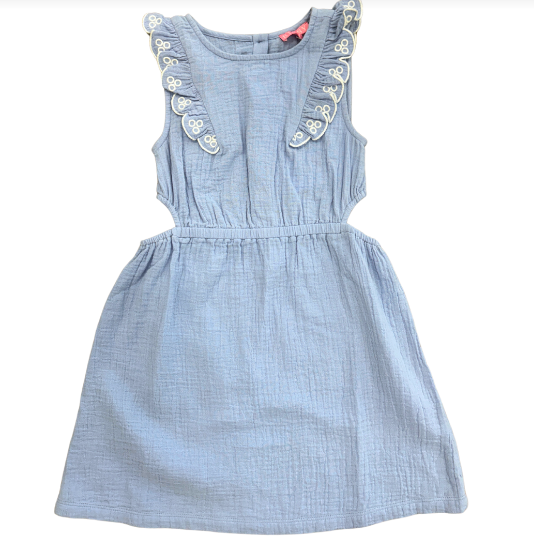 Cutout Dress- Hydrangea