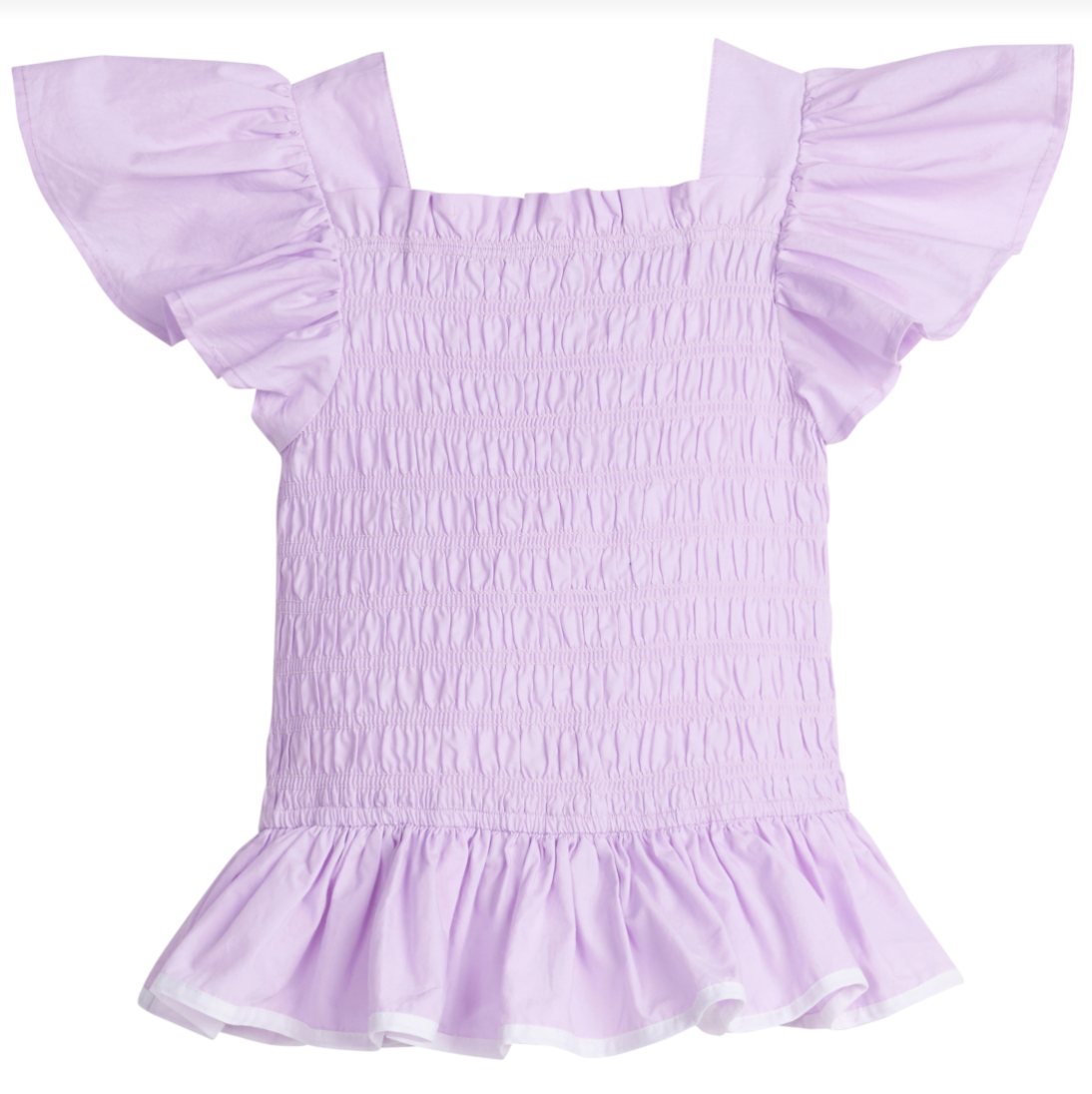 India Top- Lilac