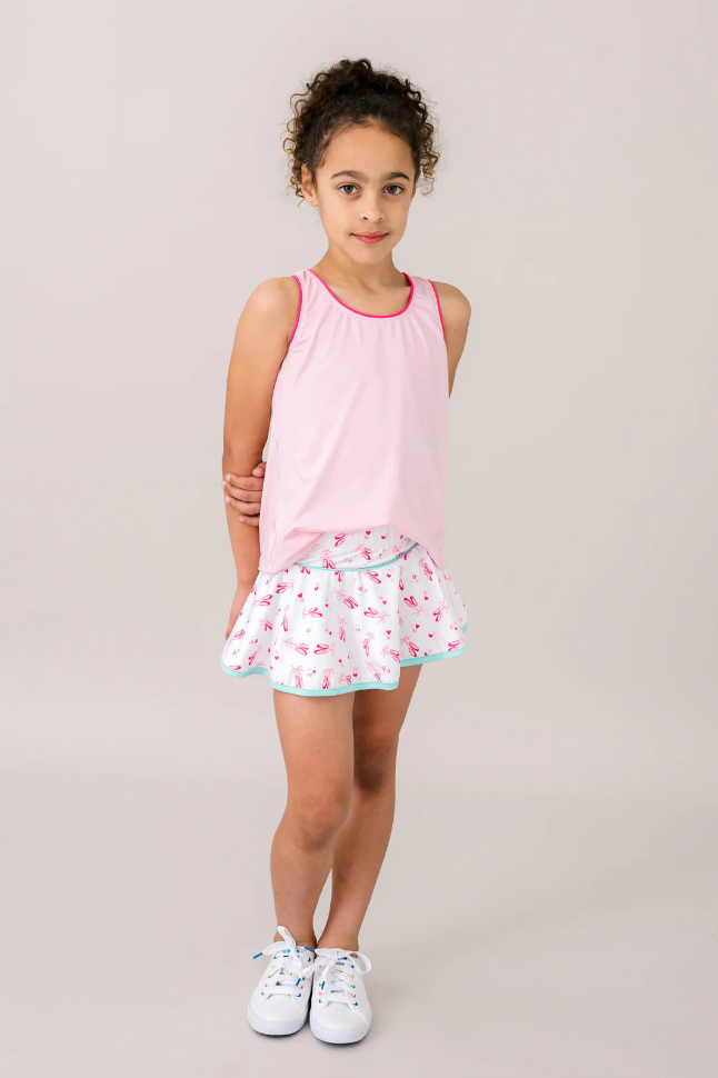 Riley Tank Cotton Candy Pink, Power Pink