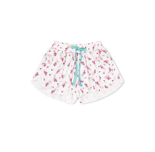 Tatum Short Tiny Dancer, Totally Turquoise Stripe