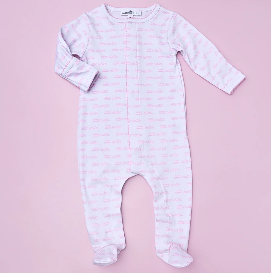 Little Sister Printed Footie