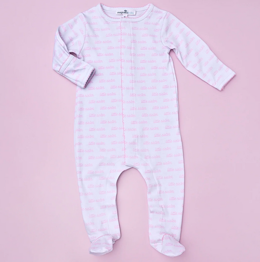 Little Sister Printed Footie