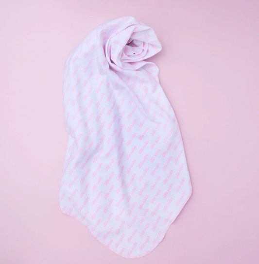Little Sister Printed Swaddle Blanket