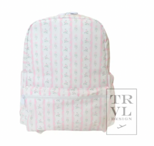 BACKPACKER Ribbon Floral Pink