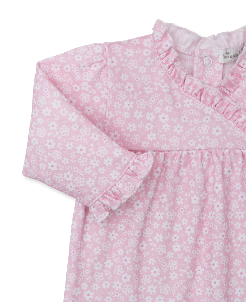 Fall in Bloom Playsuit Pink