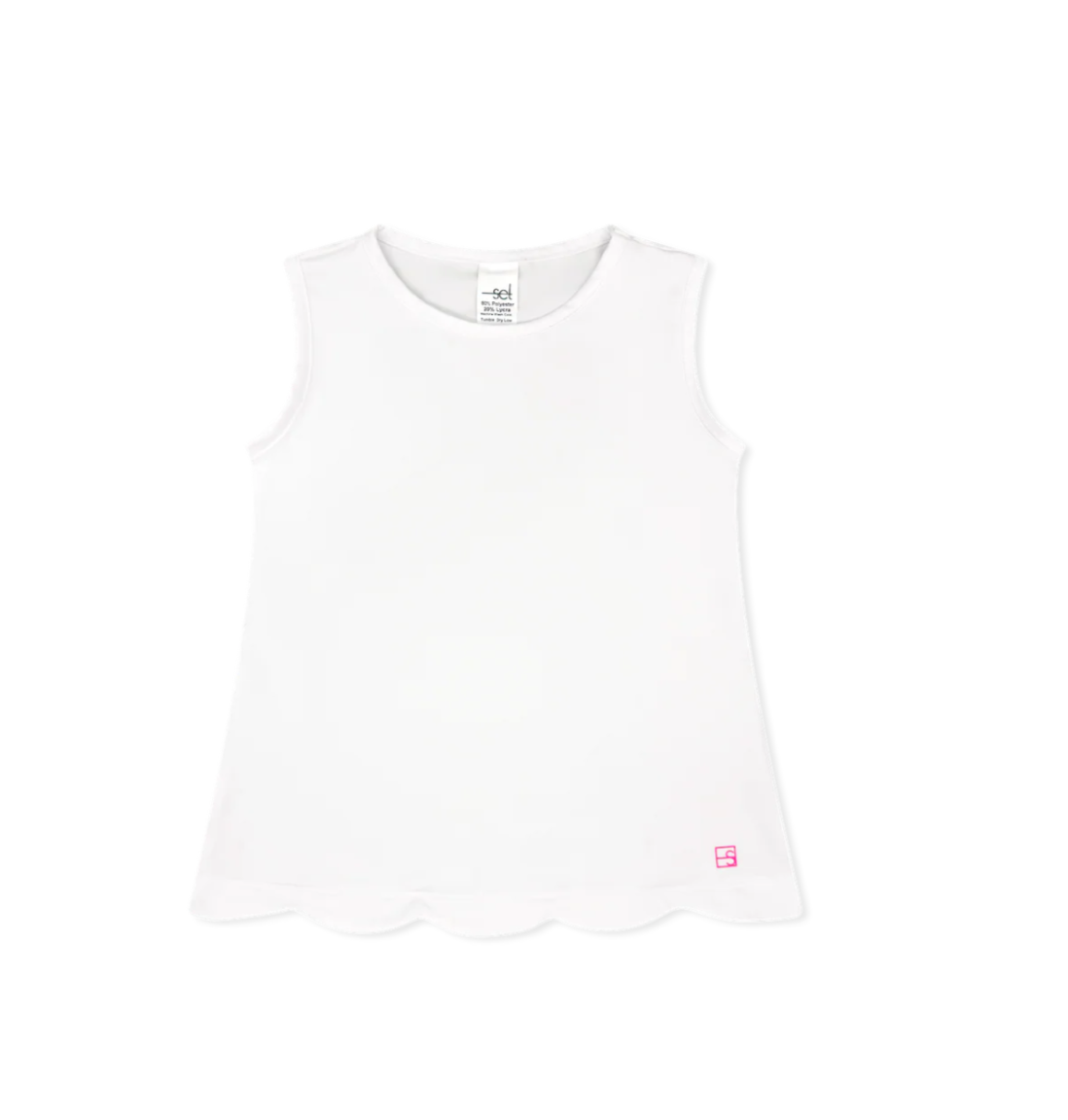 Tori Tank Scallop - Pure Coconut