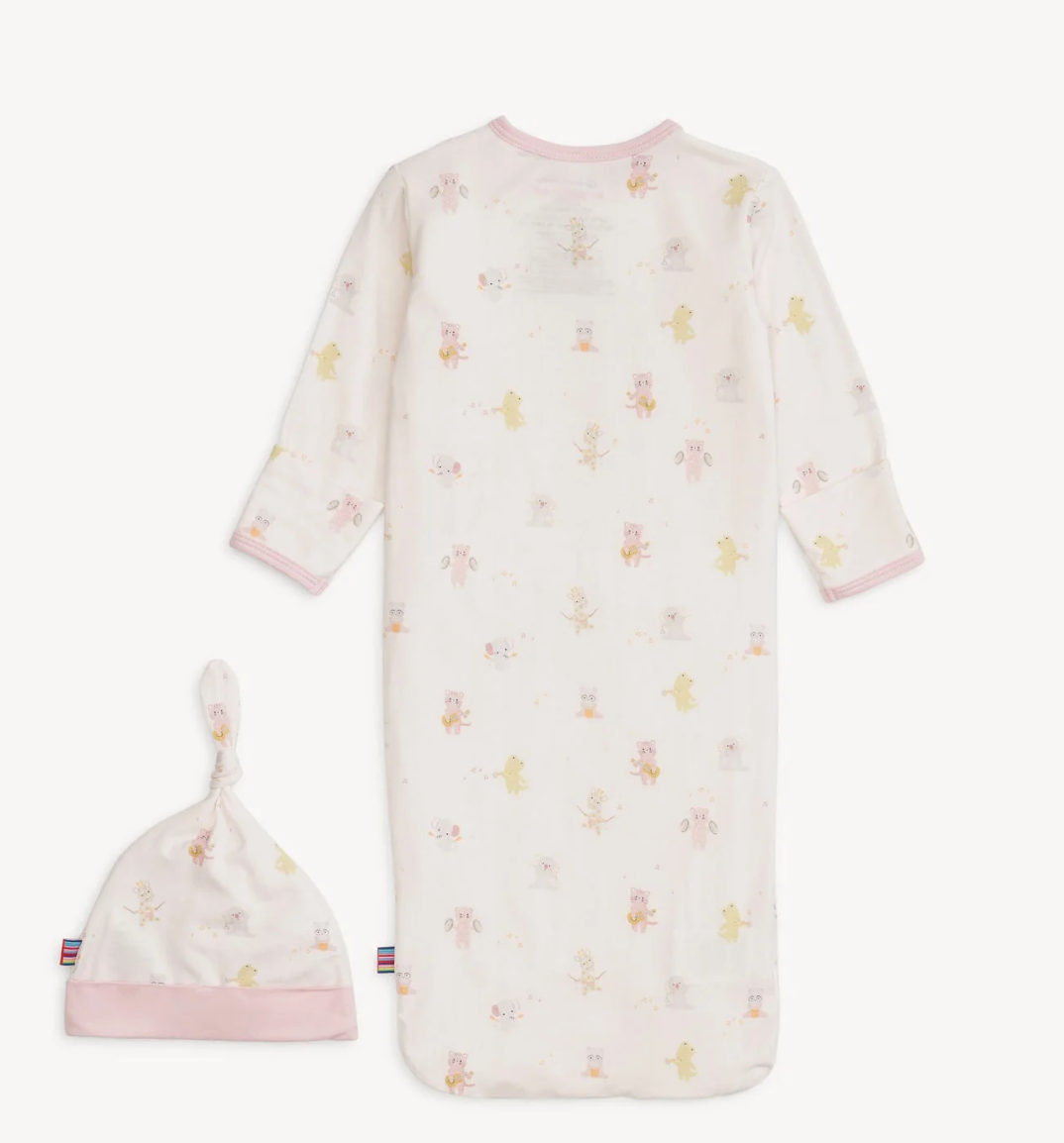 Pink Baby Beats Modal Gown + Hat