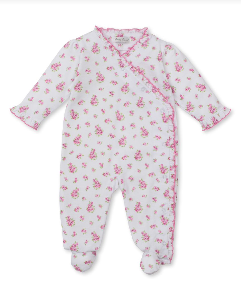 Roses and Blooms Footie