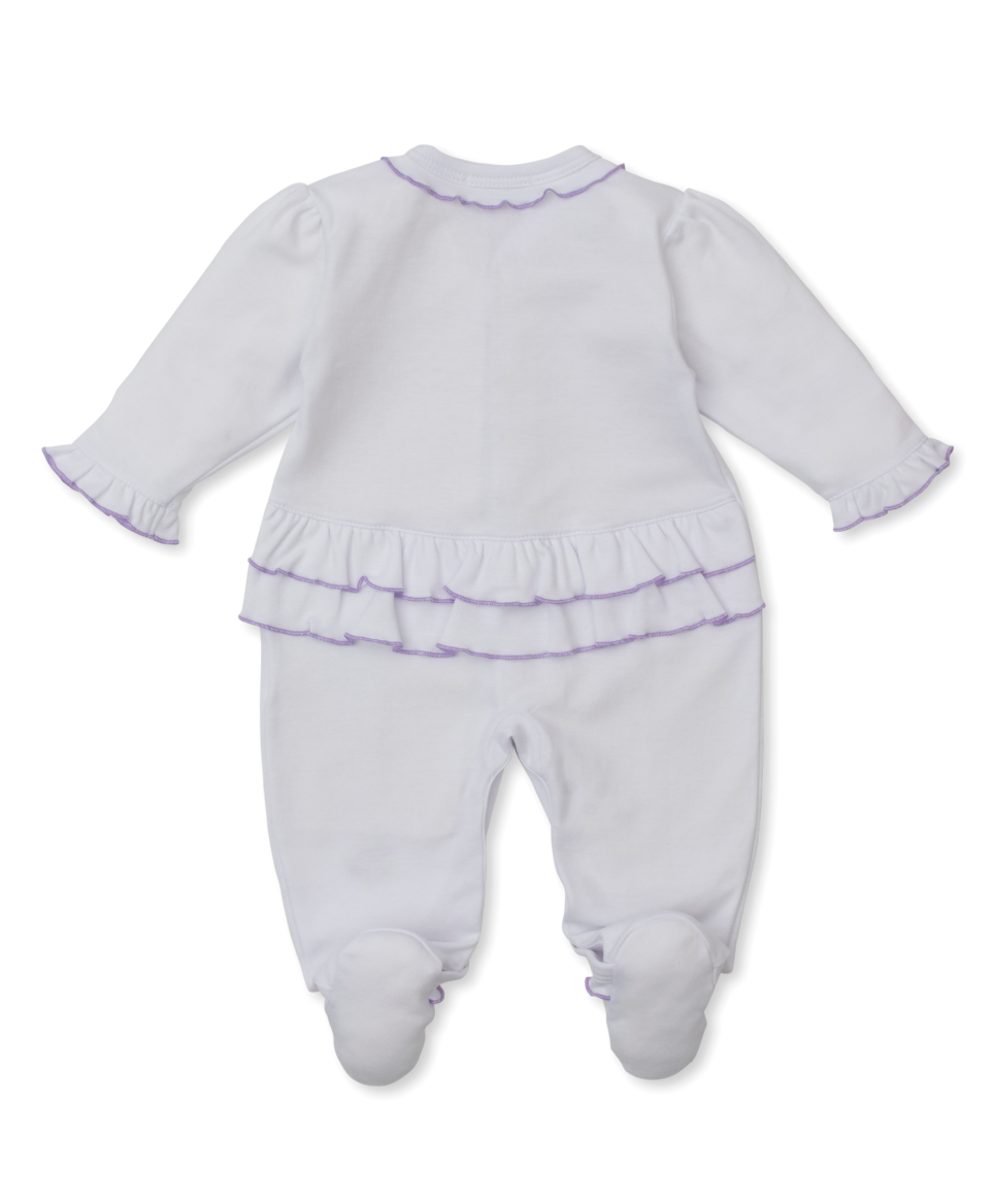 Roses and Blooms Footie with Hat Set