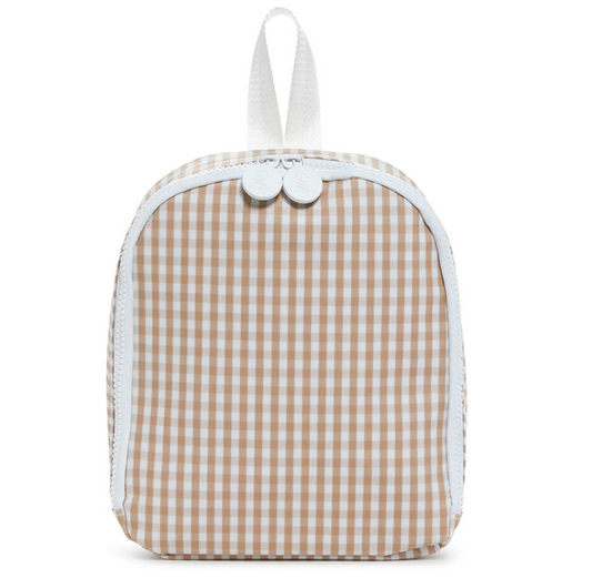 BRING IT Lunch Bag - GINGHAM KHAKI