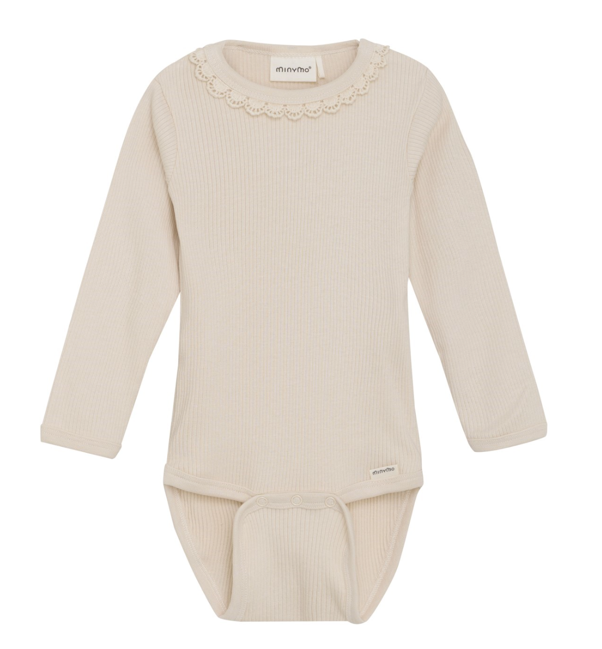 Minymo Body LS Rib - Sandshell
