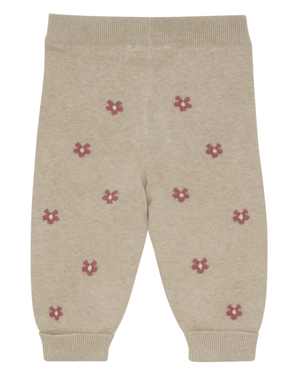 Minymo Pants Knit- Beige Melange