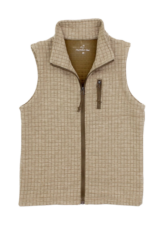 Boys Delta Vest White Oak