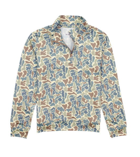 Boys Inlet Pullover Field Camo