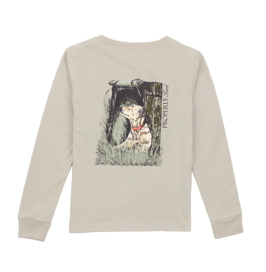 Boys Mossy Oak Lab LS Linen