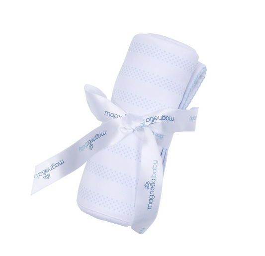 Baby of Mine Receiving Blanket Light Blue