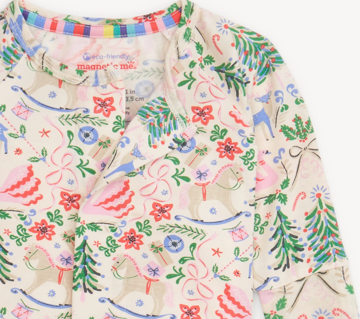Magnetic Convertible Coverall Sugar Plum Dreams