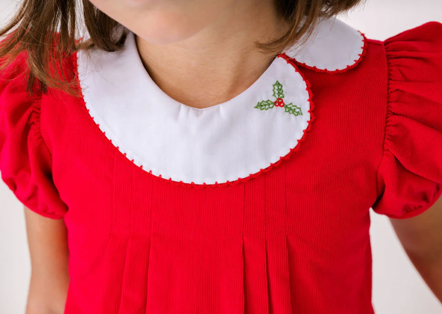 Eloise Dress - High Point Red Corduroy, Merry