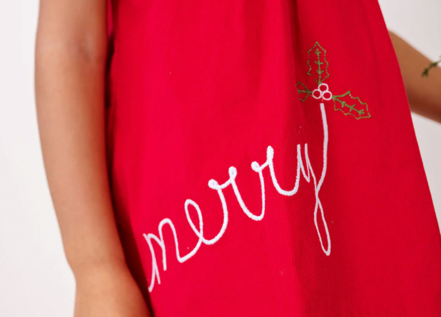Eloise Dress - High Point Red Corduroy, Merry