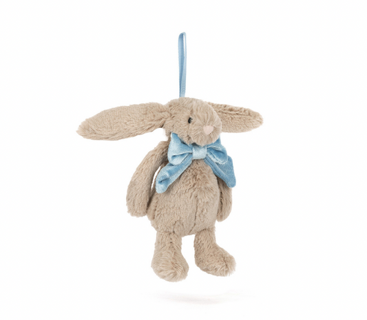 Bashful Beige Bunny Decoration