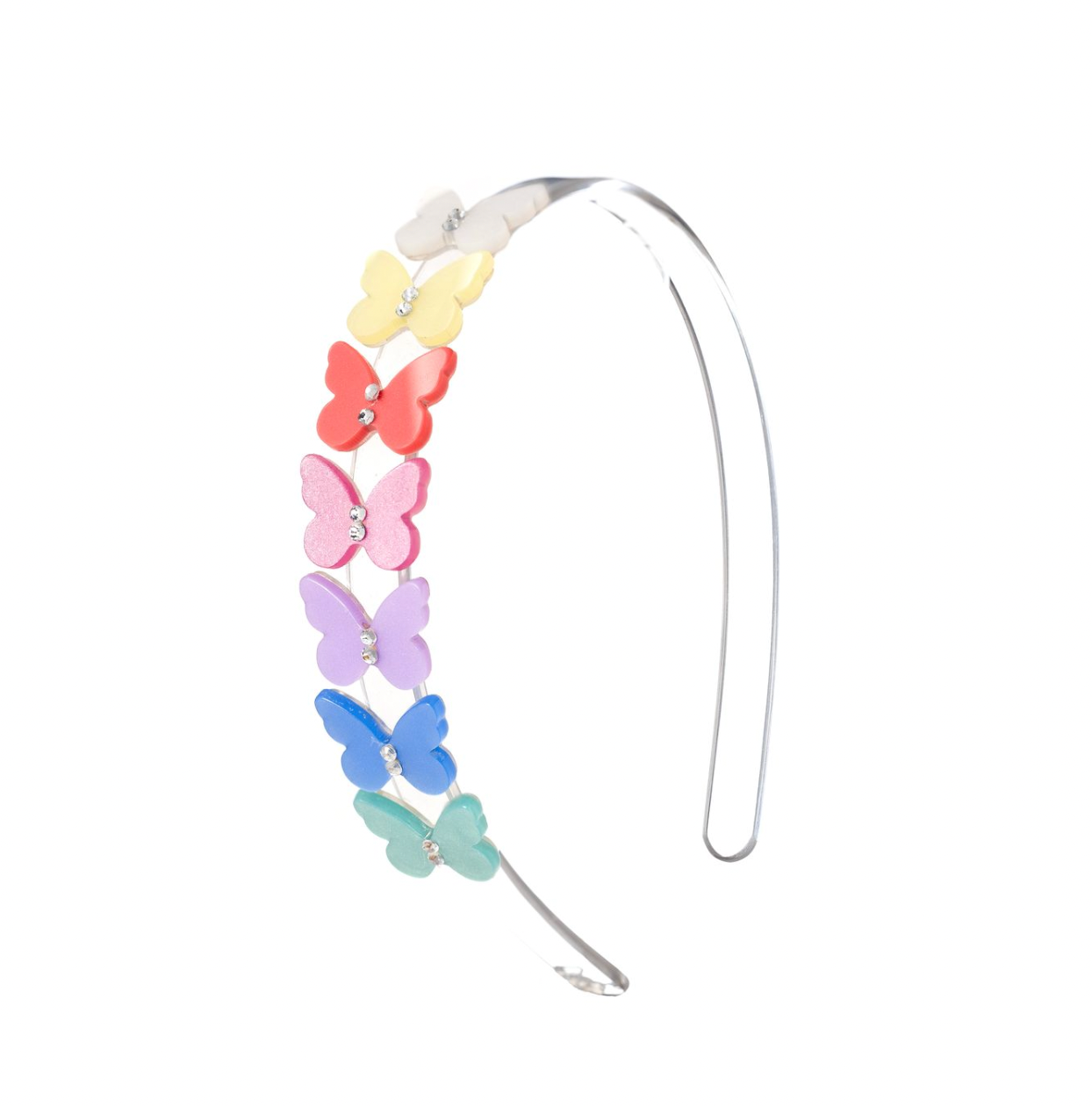 Butterflies Spring Colors Headband
