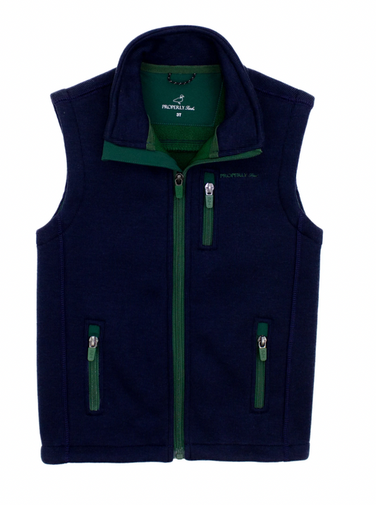Highland Vest Navy